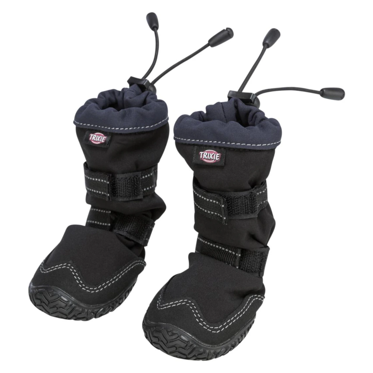 Trixie Walker Active Long hundesko sort XL 2 stk